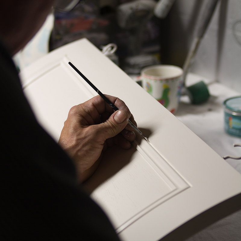 painted cabinet doors